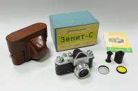 фотоаппарат «Зенит - С» плёночный, период ссср выпуск 1959 года.