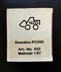 Гусеничный экскаватор Komatsu PC200, NZG 1/87 2006 год.