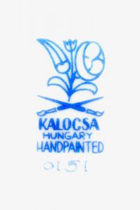 клеймо фарфоровой мануфактуры Калоча, Венгрия 20 век.