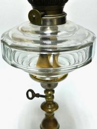 Лампа настольная керосиновая, пр - во Аболингъ до 1917 года.