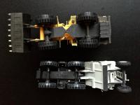 Масштабные модели Mercedes Benz трактор 1400 turbo, Колёсный погрузчик Kaelble SL 26.