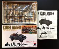 Модель сборная Volkswagen Kübel wagen 1945 год.