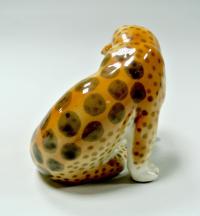 статуэтка «Леопард» лфз, период ссср 1970-1980 гг.