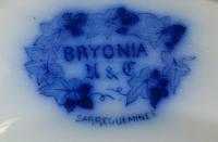 тарелки Sarreguemines BRYONIA N&C, Франция 1900 гг