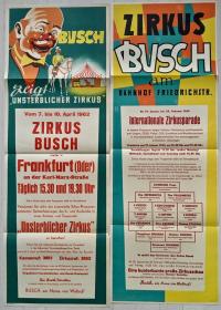 Цирк Busch 1962-1963 гг., Цирк Krone 1960е гг.